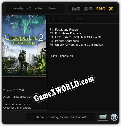 Chernobylite 2: Exclusion Zone: Трейнер +5 [v1.3]