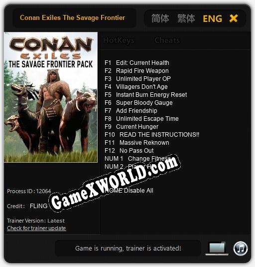 Conan Exiles The Savage Frontier: Трейнер +14 [v1.8]