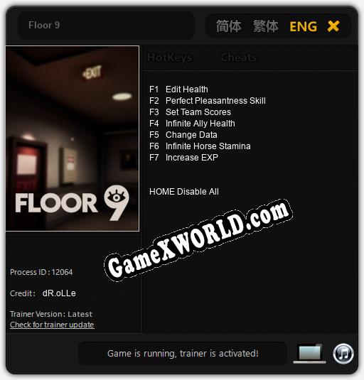 Floor 9: Трейнер +7 [v1.3]
