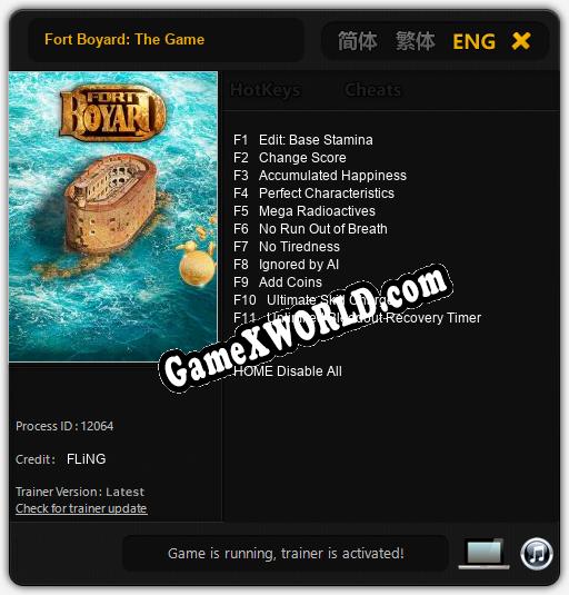 Fort Boyard: The Game: Читы, Трейнер +11 [FLiNG]