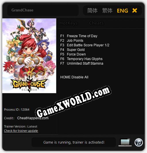 GrandChase: ТРЕЙНЕР И ЧИТЫ (V1.0.43)