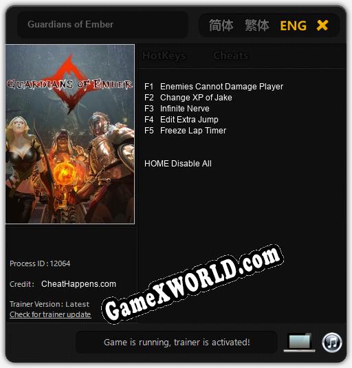 Guardians of Ember: Трейнер +5 [v1.7]