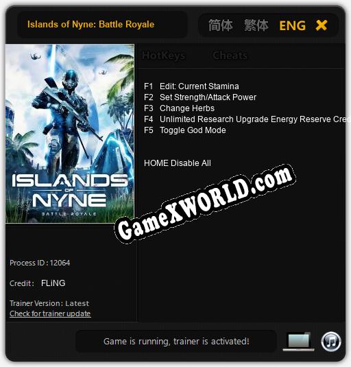 Islands of Nyne: Battle Royale: Трейнер +5 [v1.8]