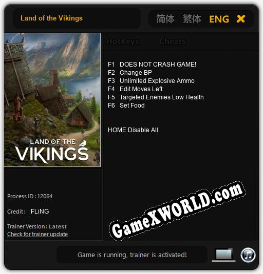 Land of the Vikings: Читы, Трейнер +6 [FLiNG]