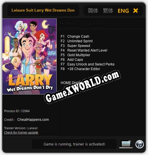 Leisure Suit Larry Wet Dreams Dont Dry: ТРЕЙНЕР И ЧИТЫ (V1.0.61)