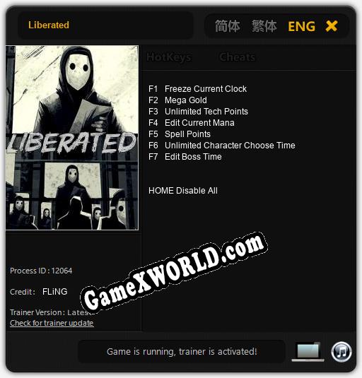 Liberated: Трейнер +7 [v1.3]