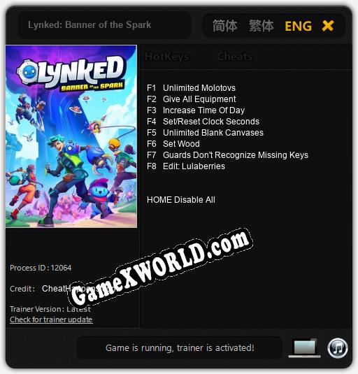 Lynked: Banner of the Spark: ТРЕЙНЕР И ЧИТЫ (V1.0.57)