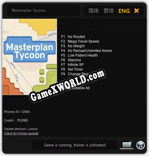 Masterplan Tycoon: ТРЕЙНЕР И ЧИТЫ (V1.0.82)