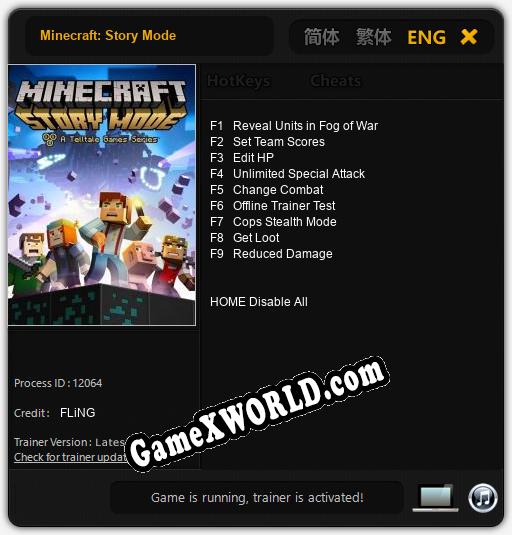 Minecraft: Story Mode: ТРЕЙНЕР И ЧИТЫ (V1.0.84)