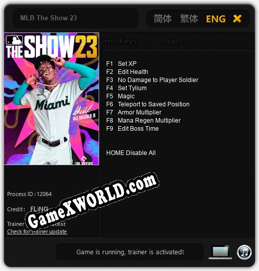 MLB The Show 23: Читы, Трейнер +9 [FLiNG]