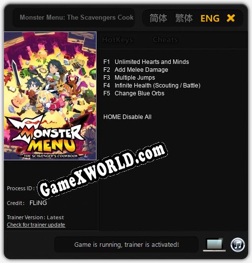 Monster Menu: The Scavengers Cookbook: Читы, Трейнер +5 [FLiNG]