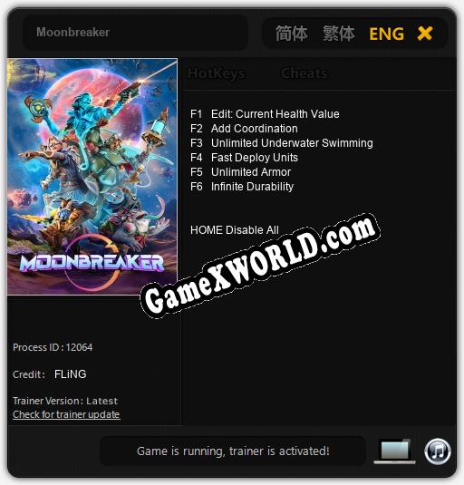 Moonbreaker: Читы, Трейнер +6 [FLiNG]