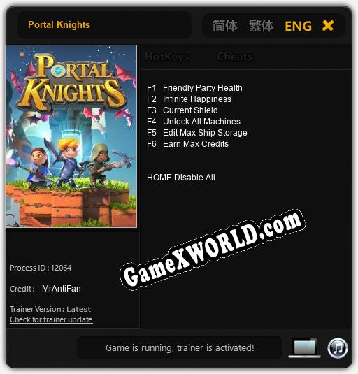 Portal Knights: ТРЕЙНЕР И ЧИТЫ (V1.0.85)