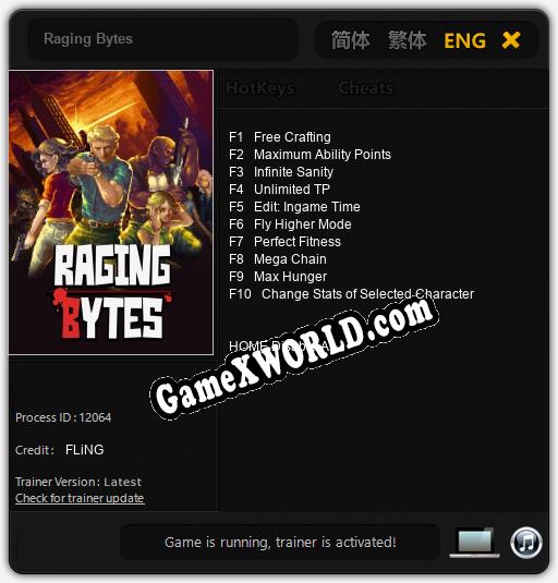 Raging Bytes: Трейнер +10 [v1.4]