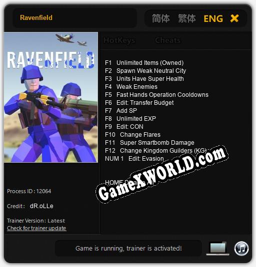 Ravenfield: ТРЕЙНЕР И ЧИТЫ (V1.0.90)