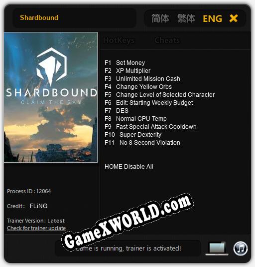 Shardbound: Трейнер +11 [v1.7]