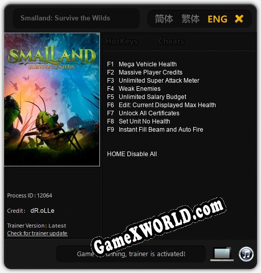 Smalland: Survive the Wilds: Трейнер +9 [v1.6]