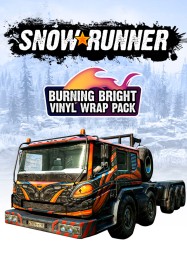 SnowRunner Burning Bright Vinyl Wrap: ТРЕЙНЕР И ЧИТЫ (V1.0.3)