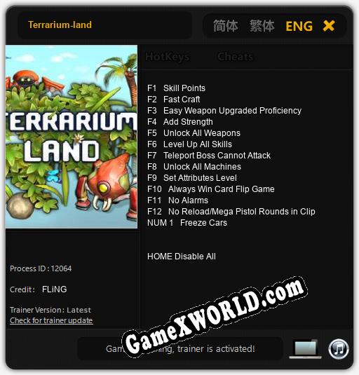 Terrarium-land: Читы, Трейнер +13 [FLiNG]