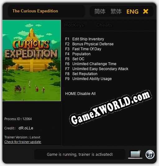 The Curious Expedition: Читы, Трейнер +9 [dR.oLLe]