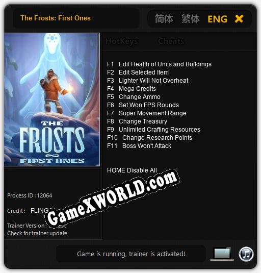 The Frosts: First Ones: Трейнер +11 [v1.3]