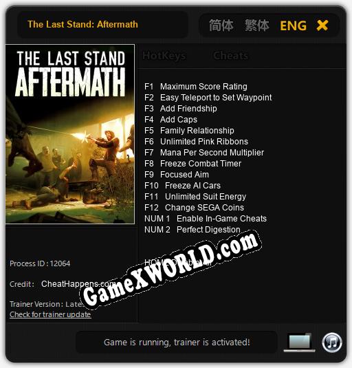 Трейнер для The Last Stand: Aftermath [v1.0.5]