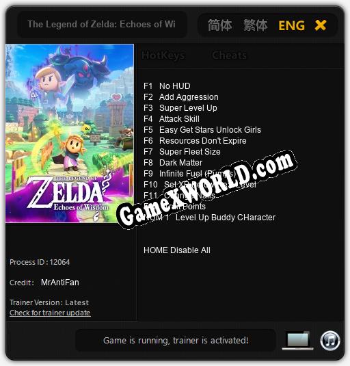 The Legend of Zelda: Echoes of Wisdom: Трейнер +13 [v1.8]