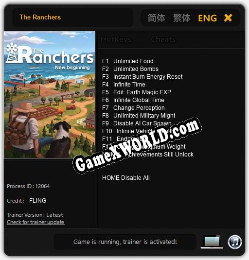 The Ranchers: Трейнер +13 [v1.7]