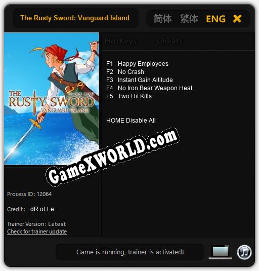 The Rusty Sword: Vanguard Island: Читы, Трейнер +5 [dR.oLLe]