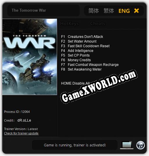 The Tomorrow War: Читы, Трейнер +8 [dR.oLLe]