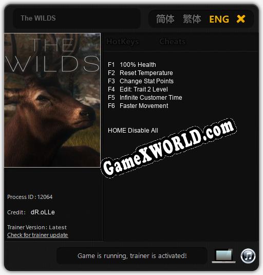 The WILDS: Читы, Трейнер +6 [dR.oLLe]