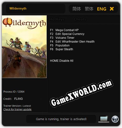 Wildermyth: Трейнер +6 [v1.9]